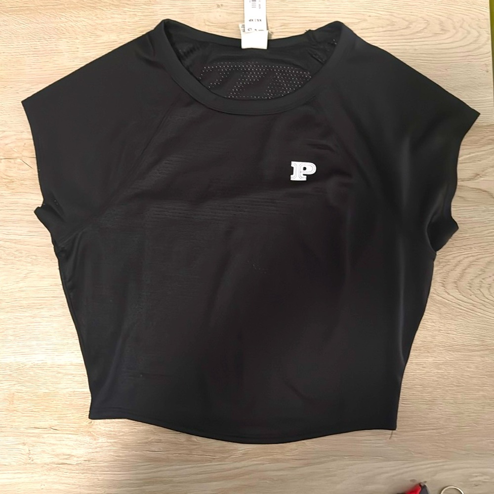 Pink Crop Jersey NWT